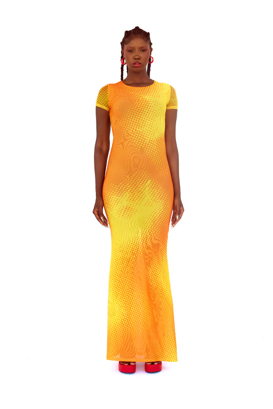 Solar Short Sleeve Dress
