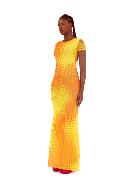 Solar Short Sleeve Dress