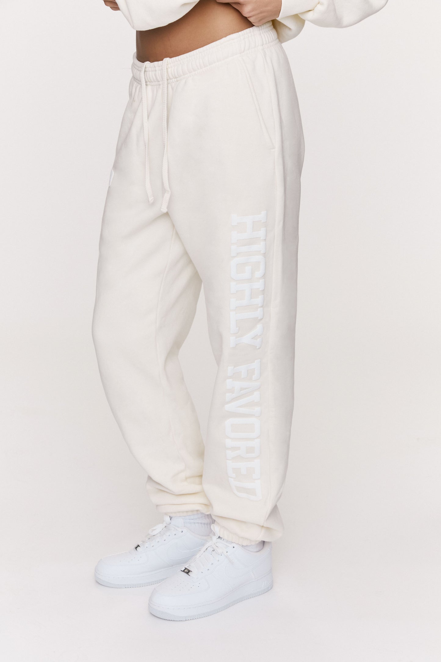 Highly Favored Sweatpants (Cream)