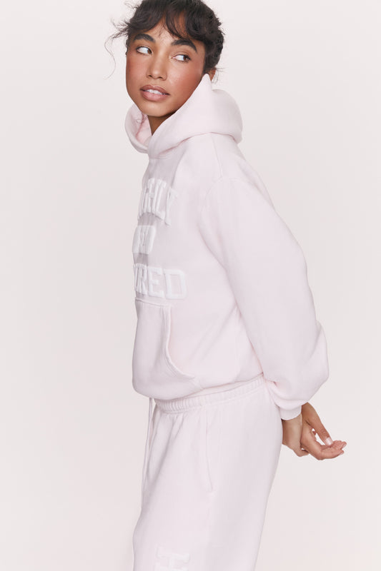 Highly Favored Hoodie (Pink)