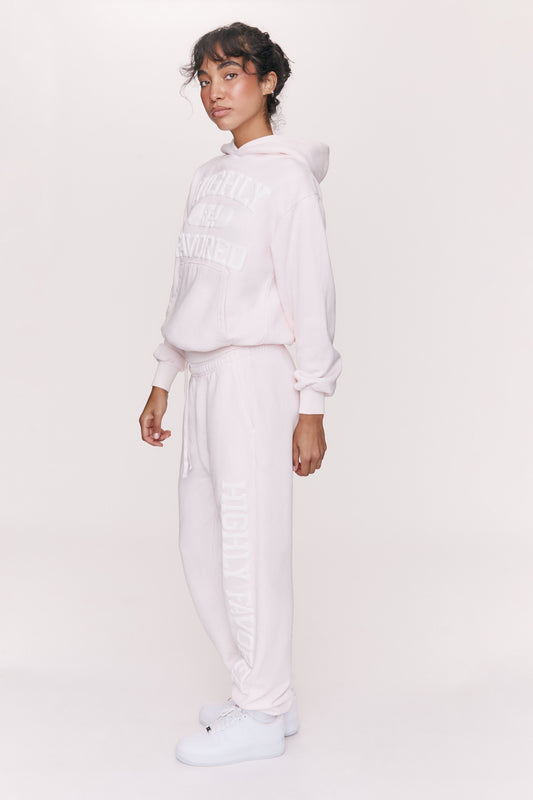 Highly Favored Sweatpants (Pink)
