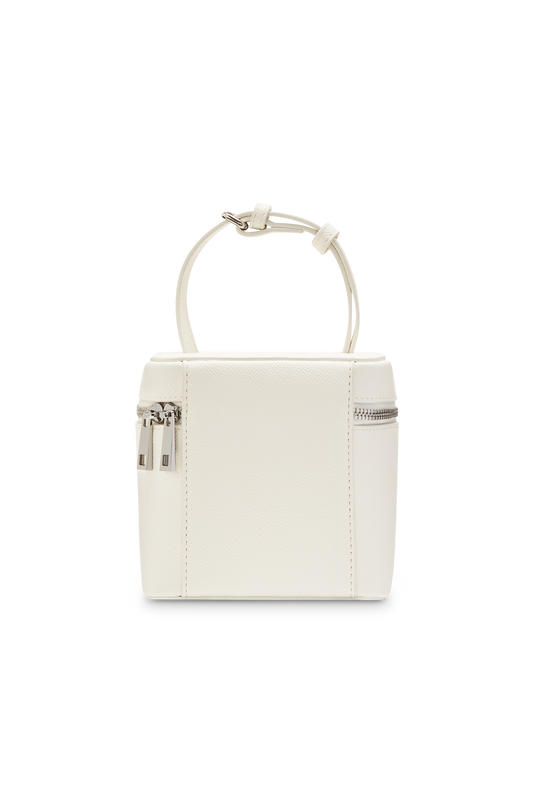Box Purse White