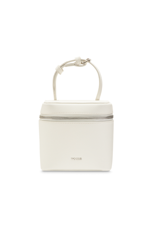 Box Purse White