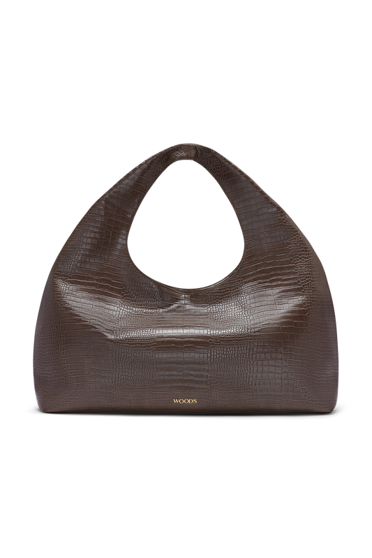 Largo Tote Brown Croco