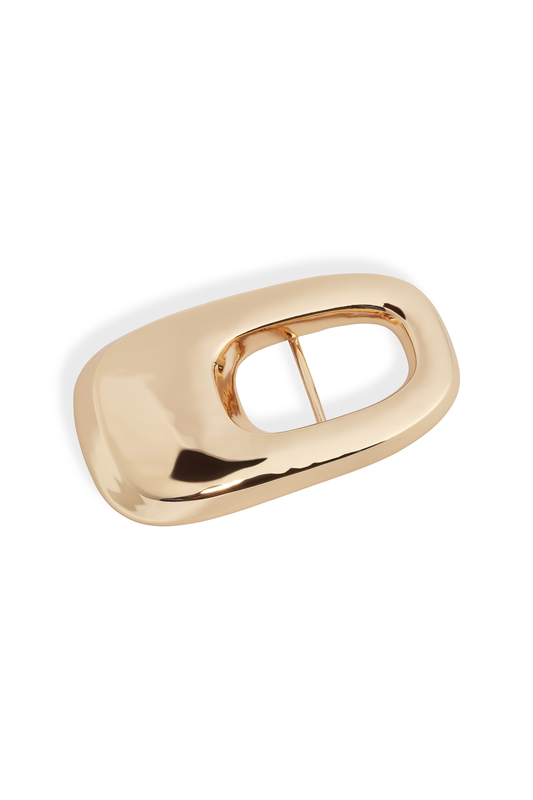 BUCKLE FLAT GOLD