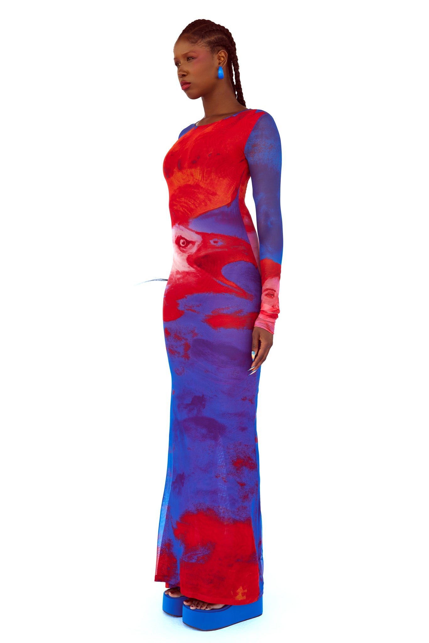 jordyn woods mesh dress Luna Dress Woods by Jordyn