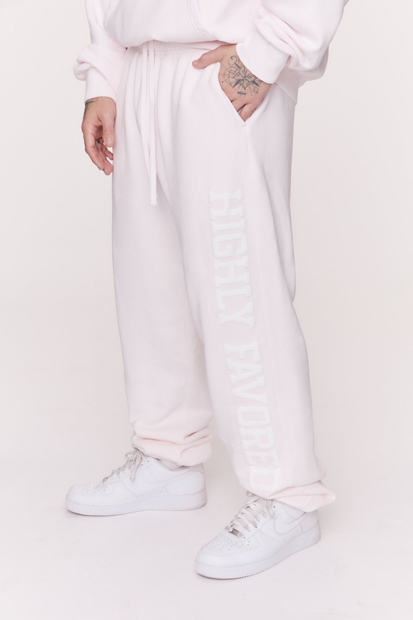 Highly Favored Sweatpants (Pink)