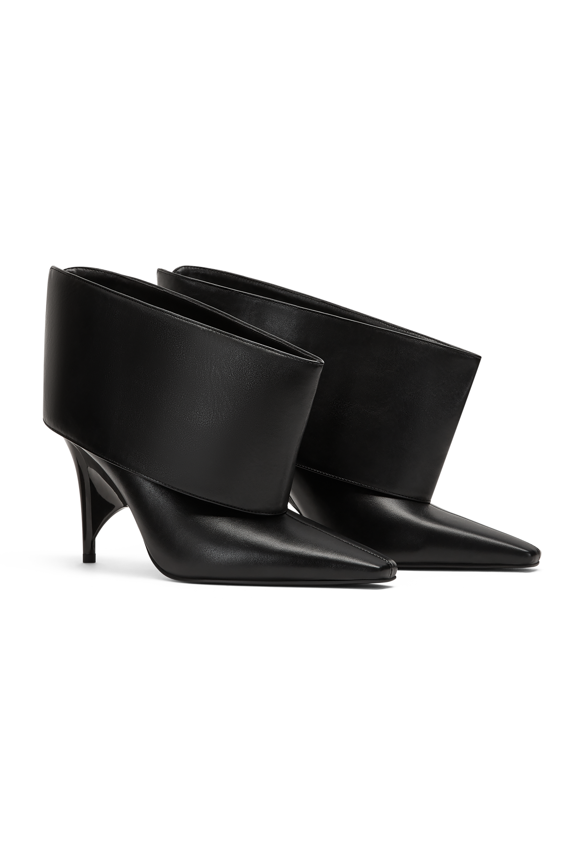 REV CUFF HEEL BLACK