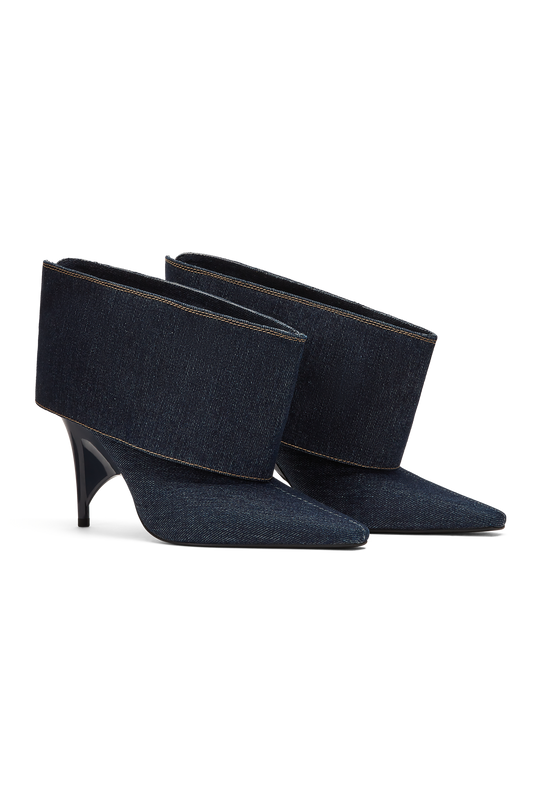 REV CUFF HEEL DENIM