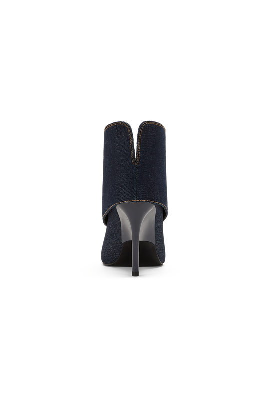 REV CUFF HEEL DENIM