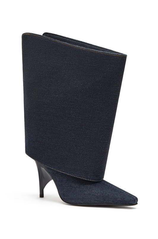 REV MIDI BOOT DENIM