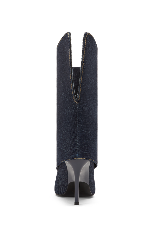 REV MIDI BOOT DENIM