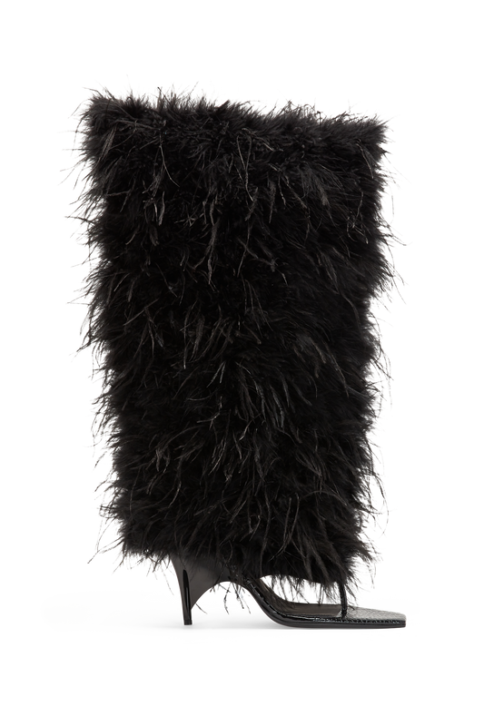 REV BOOT BLACK FEATHER