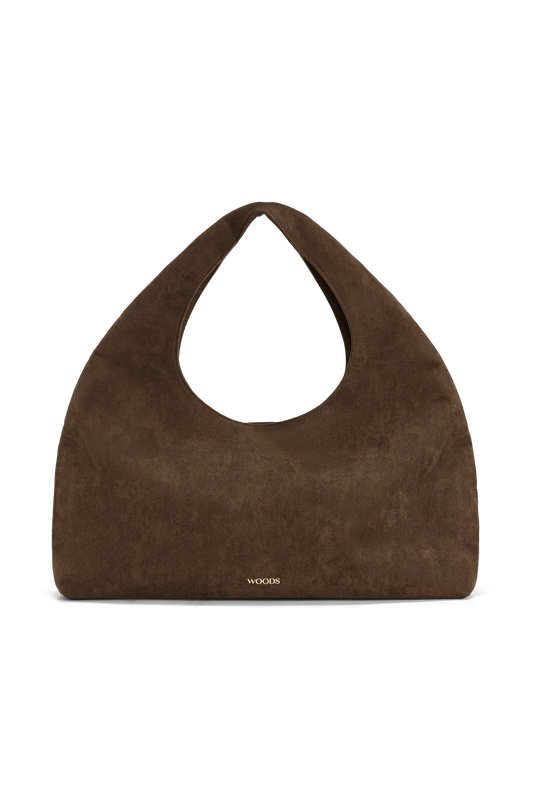 LARGO TOTE BROWN SUEDE