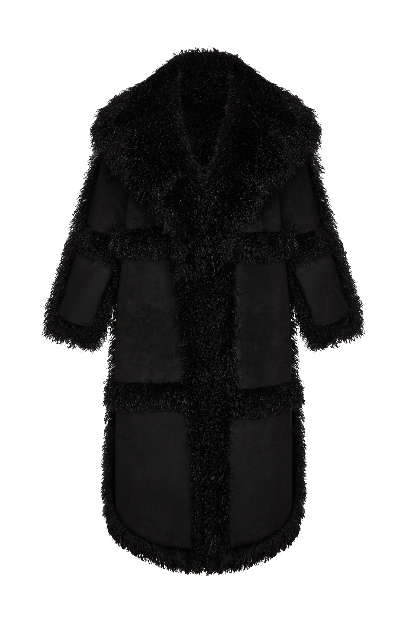 MONGOLIAN FAUX FUR JACKET - MIDNIGHT – Woods by Jordyn MONGOLIAN FAUX FUR JACKET - MIDNIGHT – Woods by Jordyn